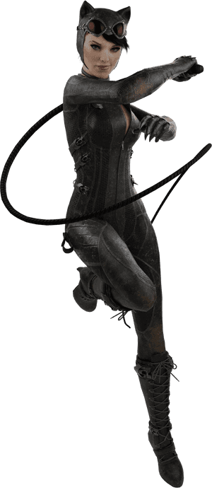 Arkham Catwoman Render, HD Png Download PNG image with transparent background