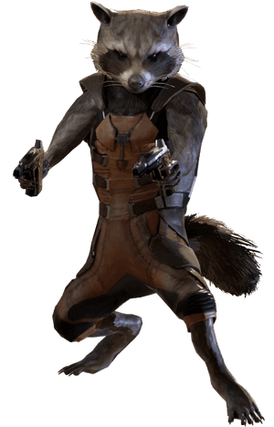 Download Rocket Raccoon Png File - Rocket Raccoon No Background, Transparent Png PNG image with transparent background