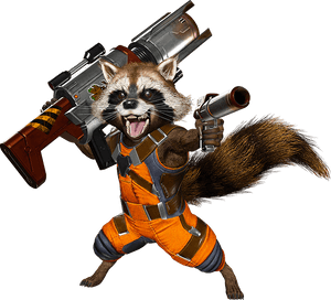 Rocket Racoon Png, Transparent Png PNG image with transparent background