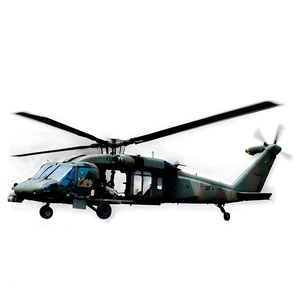 Army Black Hawk Helicopter Png Rgt PNG Image