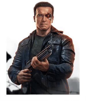 Arnold Schwarzenegger Terminator Dark Fate, HD Png Download PNG image with transparent background