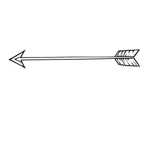 Arrow Line Art Png Qoc9 PNG Image