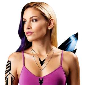 Arrow Neck Tattoo Snapshots Png 06122024 PNG Image