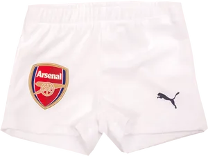 Arsenal F C White Shortswith Logoand Puma Symbol PNG Image