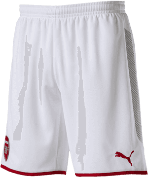 Arsenal Fc 2017/18 Men's Home Shorts - Arsenal Short, HD Png Download PNG image with transparent background