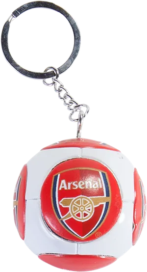 Arsenal Football Keychain PNG Image