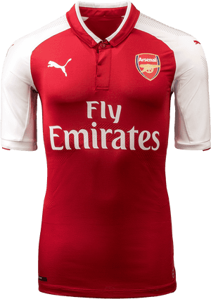 Arsenal Jersey 2017 18, HD Png Download PNG image with transparent background