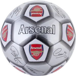 Arsenal Signed Football Memorabilia PNG Image