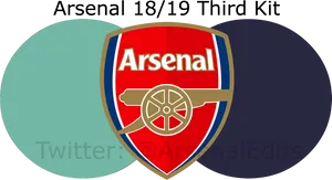 Arsenal201819 Third Kit Logo PNG Image