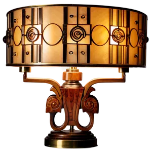 Art Deco Table Lamp Png 43 PNG Image