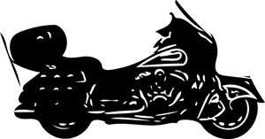 Art Harley Davidson Hitam Putih, HD Png Download PNG image with transparent background