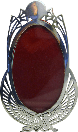 Art Nouveau Gemstone Brooch PNG
