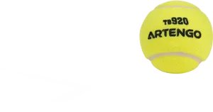 Artengo T B920 Tennis Ball PNG Image