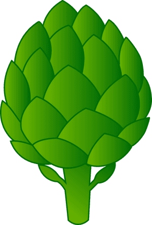 Best Lettuce Clipart - Artichoke Clipart, HD Png Download PNG image with transparent background
