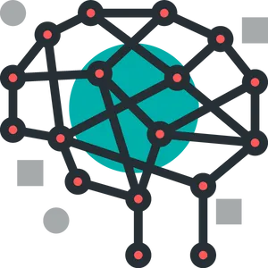 Artificial Intelligence Network Graphic PNG Image