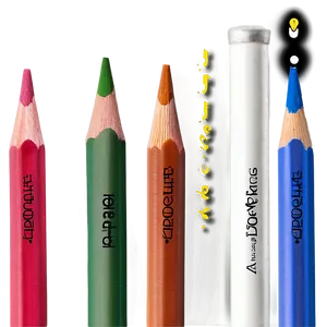 Artist Colored Pencils Png 06212024 PNG Image