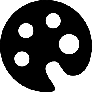 Paint Artist Colors - Circle, HD Png Download PNG with transparent background