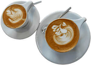 Top View Cappuccino Png Image - Cappuccino Mugs Png, Transparent Png PNG with transparent background