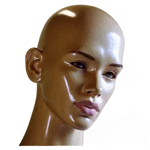 Artistic Drawing Mannequin Head Png Cyo PNG Image