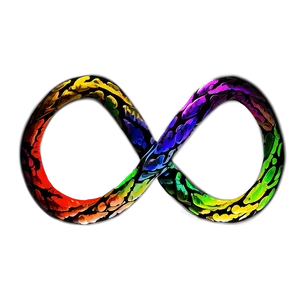 Artistic Infinity Sign Artwork Png 06282024 PNG Image