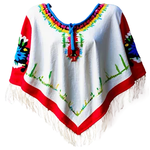 Artistic Mexican Poncho Detail Png Yky PNG Image