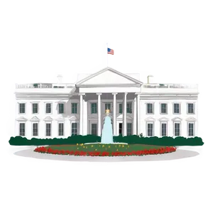 Artistic Rendering Of White House Png 06252024 PNG Image