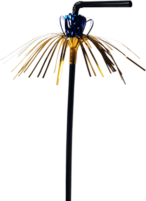 Depa® Drinking Straw, Bendy, Pp, Palm/flower, 210mm, - Feestelijke Rietjes, HD Png Download PNG