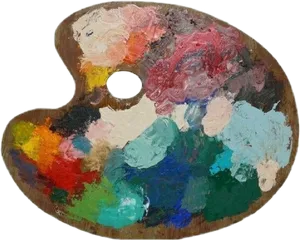 Artists Color Palette PNG Image