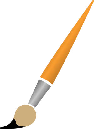 Artists Paint Brush Vector PNG Image