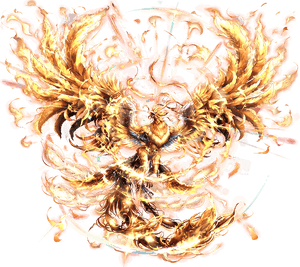 Artwork Of Phoenix - Ffbe Phoenix 3 Star, HD Png Download PNG image with transparent background