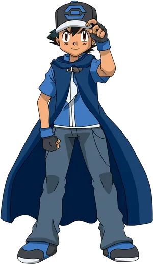 Ash Ketchum Pokemon Trainer PNG Image