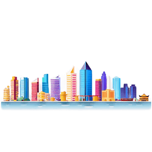 Asia City Skyline PNG 06232024 PNG image with transparent background