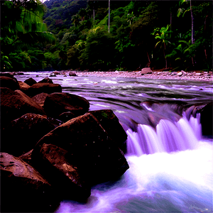 Asia River Scenery PNG 06232024 PNG image with transparent background