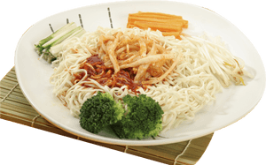 Noodle Vector Dish Chinese - Chinese Noodles, HD Png Download PNG image with transparent background