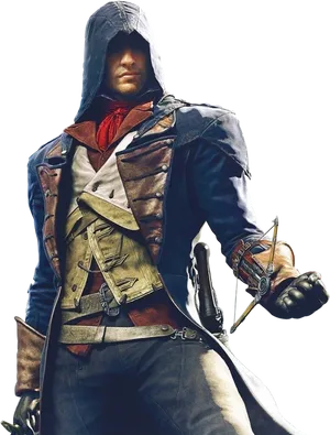 Assassins Creed Character Arno Dorian PNG Image