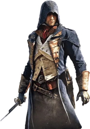 Assassins Creed Character Artwork PNG Image