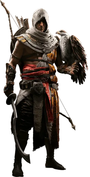 Assassins Creed Origins Bayekand Senu PNG Image