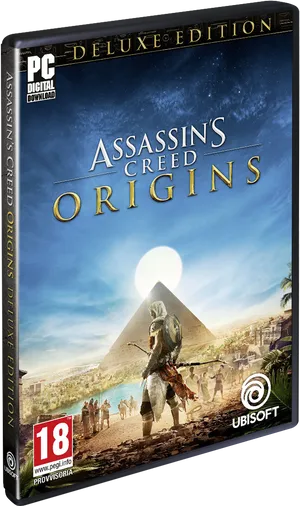 Assassins Creed Origins Deluxe Edition P C Game PNG Image