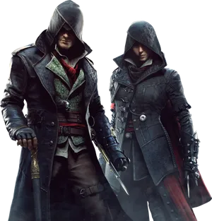 Assassins Creed Syndicate Duo PNG Image