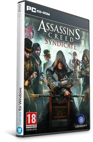 Assassins Creed Syndicate P C Game Cover PNG Image