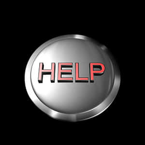 Assistance Button Graphic PNG with transparent background