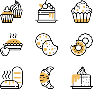 Bakery - Bakery Icons Png, Transparent Png PNG image with transparent background