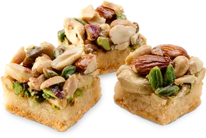 Assorted Baklava Delights PNG Image