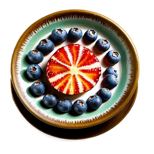 Assorted Berries Plate Png Xqx PNG Image