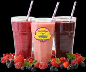 Smoothies From A Coffee Shop, HD Png Download PNG image with transparent background