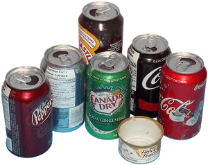 Aluminum Cans - Transparent Tin Cans Png, Png Download PNG