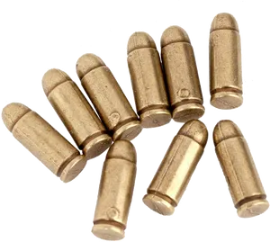 Assorted Bullets Transparent Background PNG Image