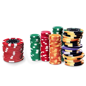 Assorted Casino Chips Png Ten89 PNG Image