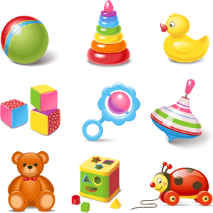 Transparent Child Icon Png - Baby Toys Vector Png, Png Download PNG image with transparent background