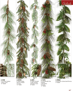 White Pine Garland , Png Download - Frosted Pine Garland, Transparent Png PNG with transparent background
